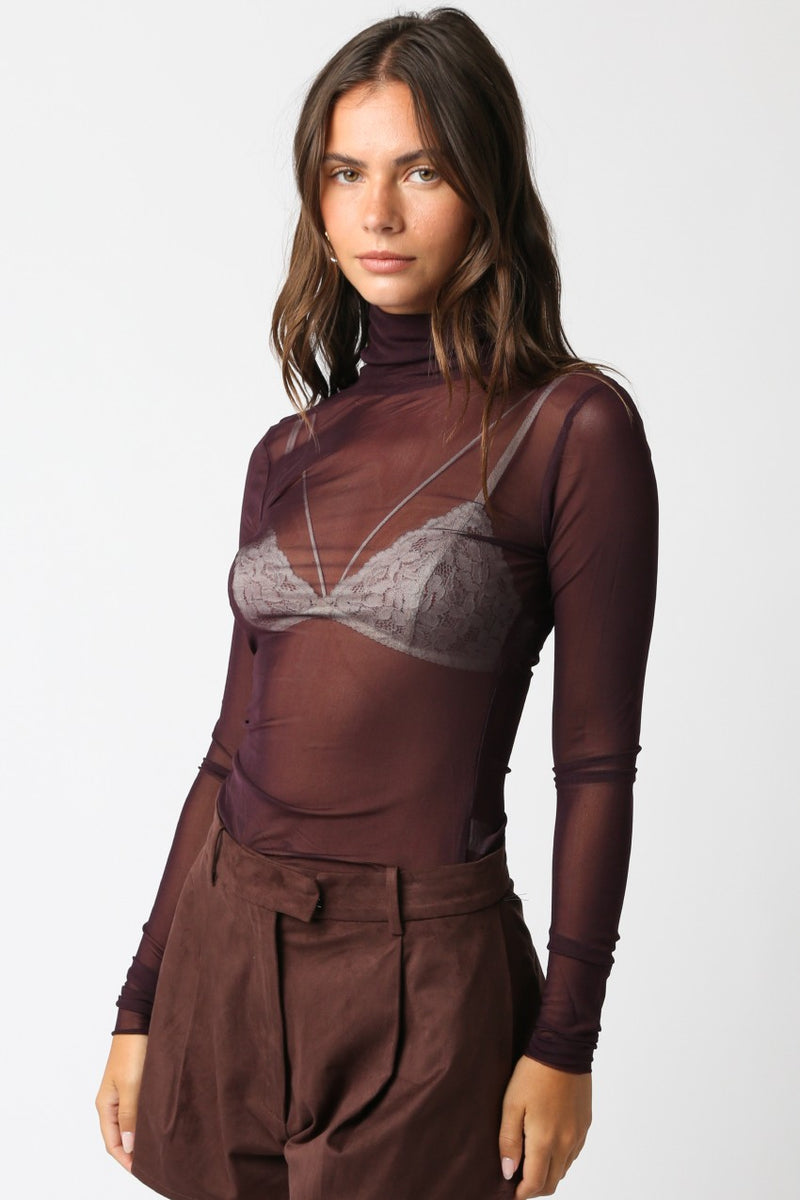 Ivy Mesh Top