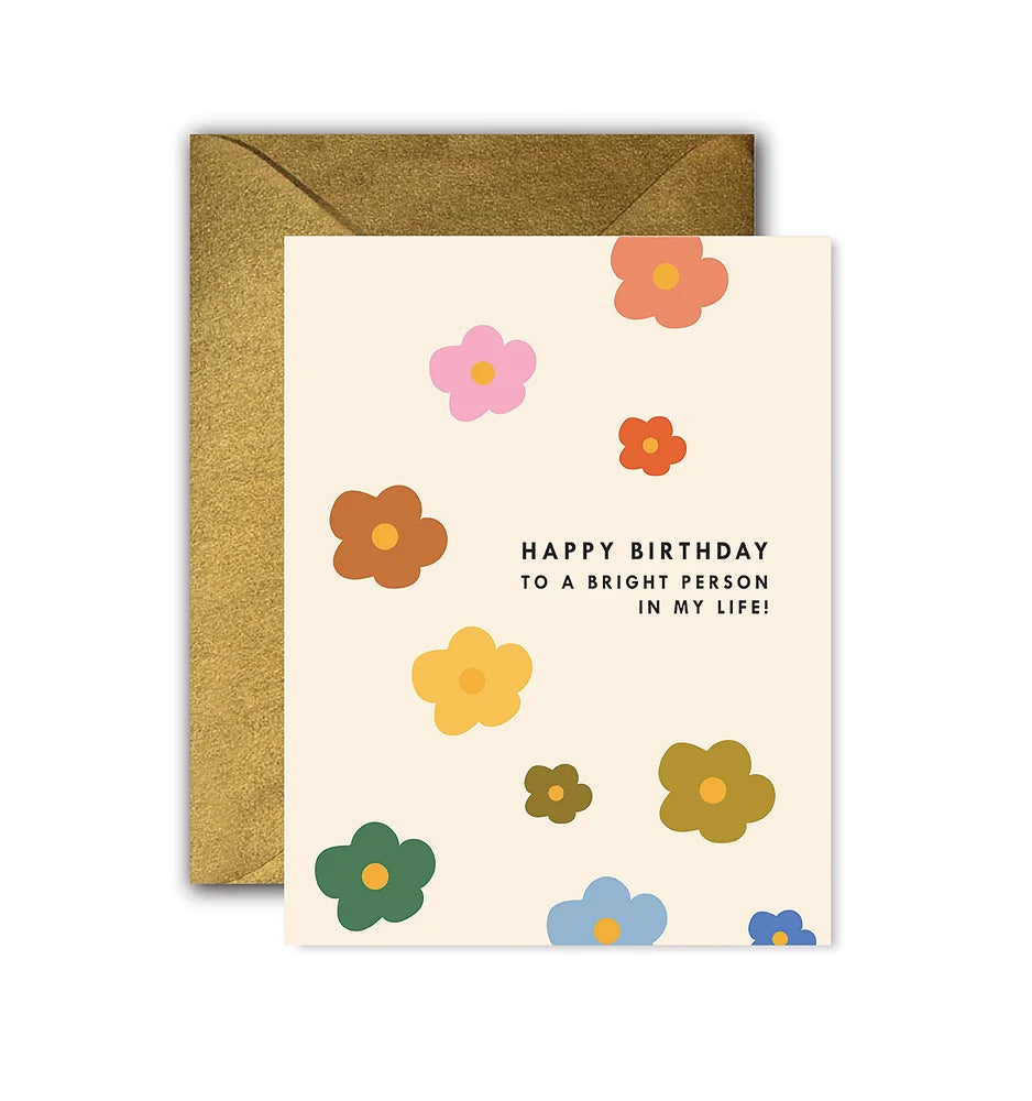 Mod Floral Greeting Card - JoeyRae