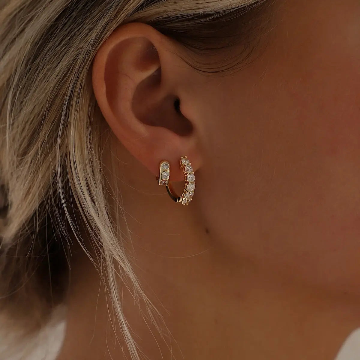 Elan Hoops Gold
