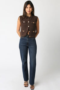 Selena Button Down Top