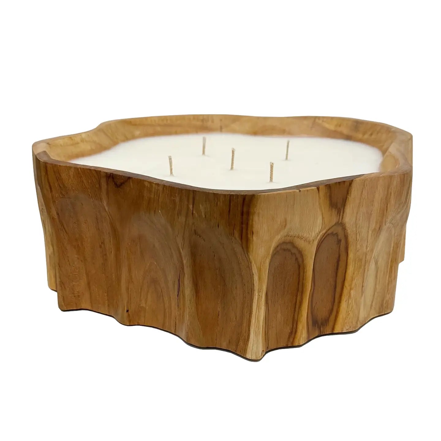 Palo Santo Large Organic Teakwood Candle - JoeyRae