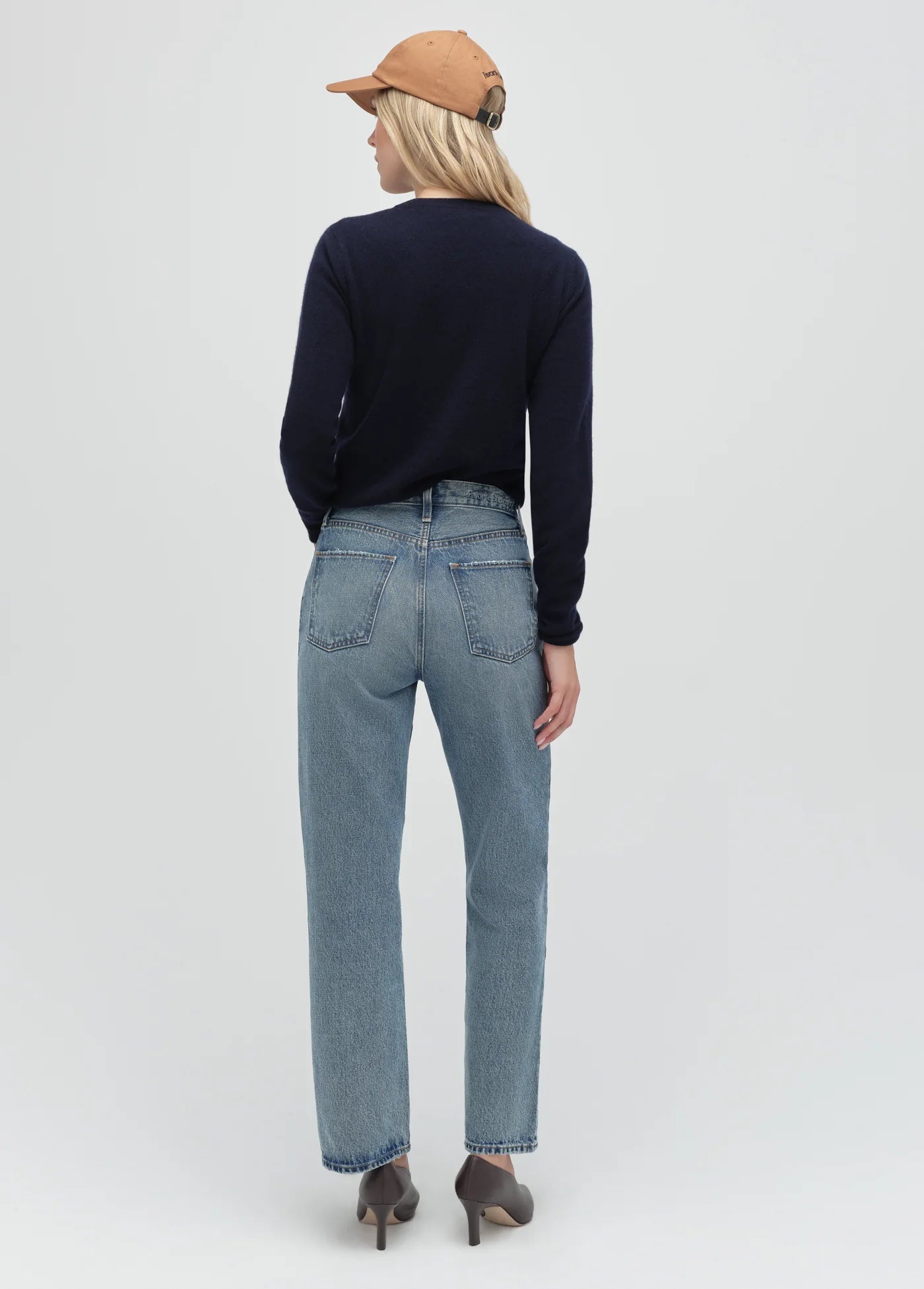 Navy The Favorite Cashmere Sweater - JoeyRae