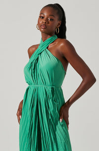Damia Halter Jumpsuit - JoeyRae