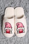 Gnome Embroidered Luxe Soft Slippers