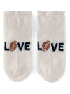 Love Home Socks Ivory - JoeyRae