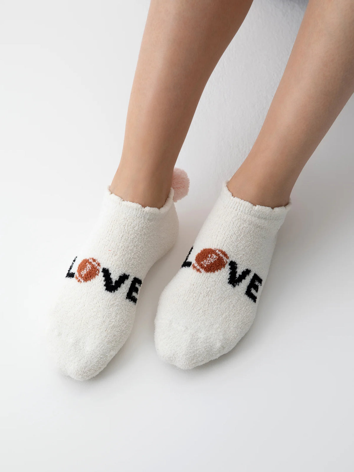 Love Home Socks Ivory - JoeyRae