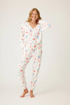 American Honey Cowboy Print Banded Pant