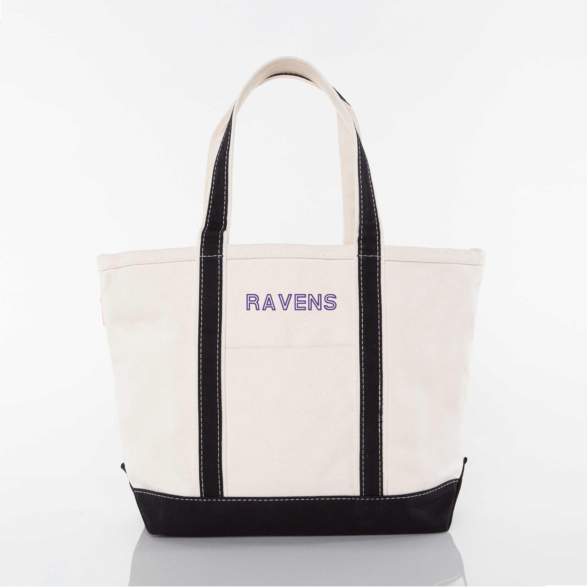 Ravens Medium Boat Tote - JoeyRae