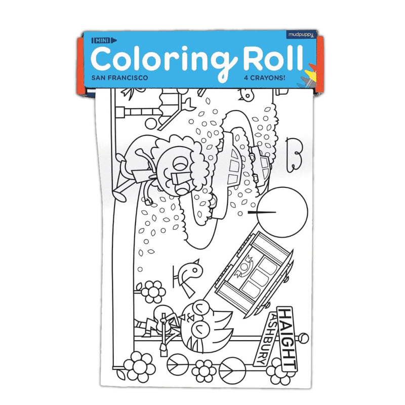 San Francisco Mini Coloring Roll - JoeyRae