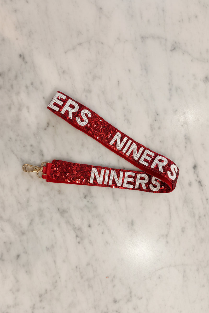 Niners Gameday Purse Strap - JoeyRae