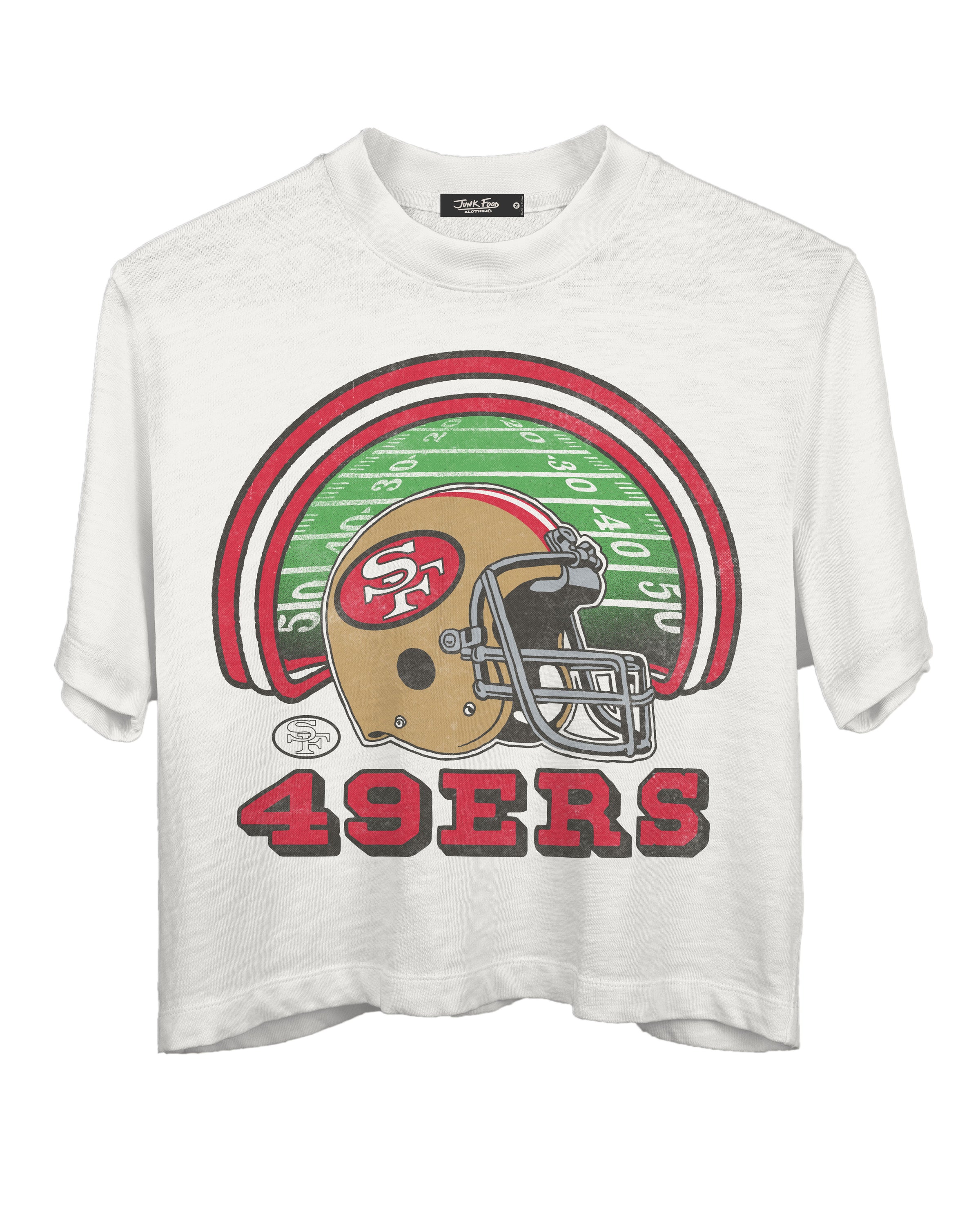 49ers Game Time Crop Tee - JoeyRae