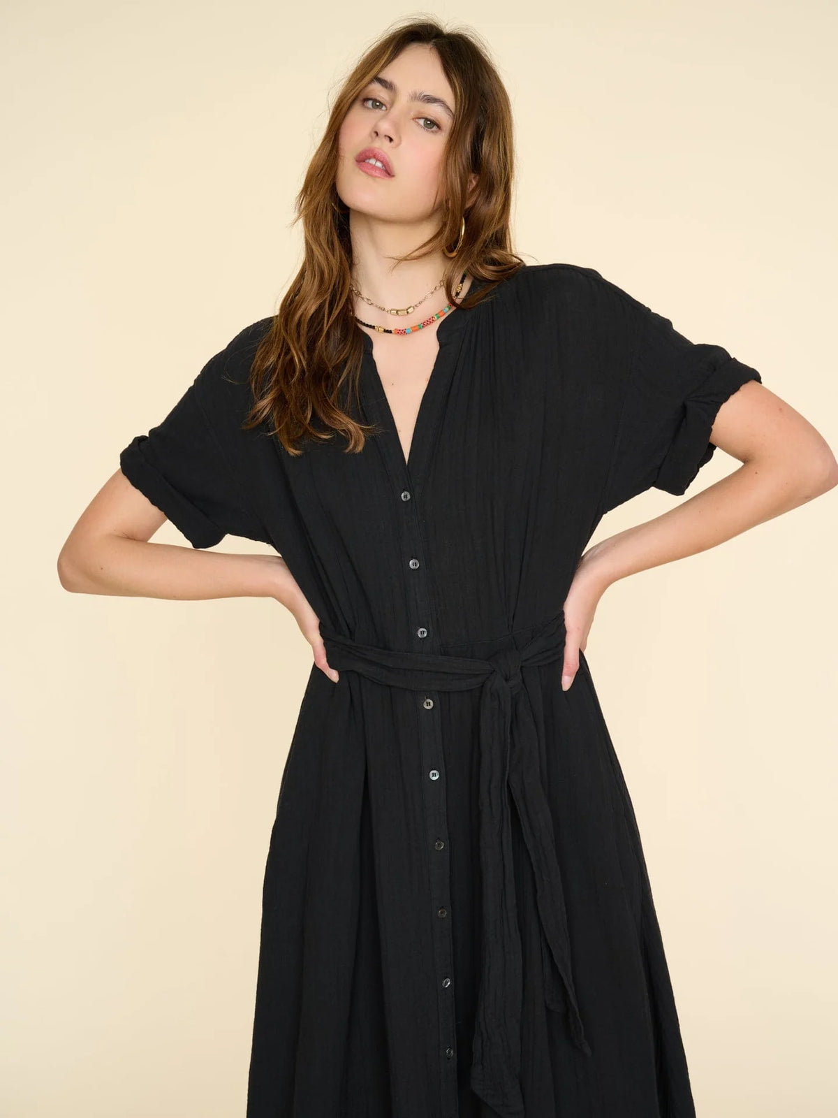 Cate Dress Black - JoeyRae