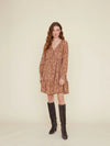Lilith Dress Golden Flora - JoeyRae