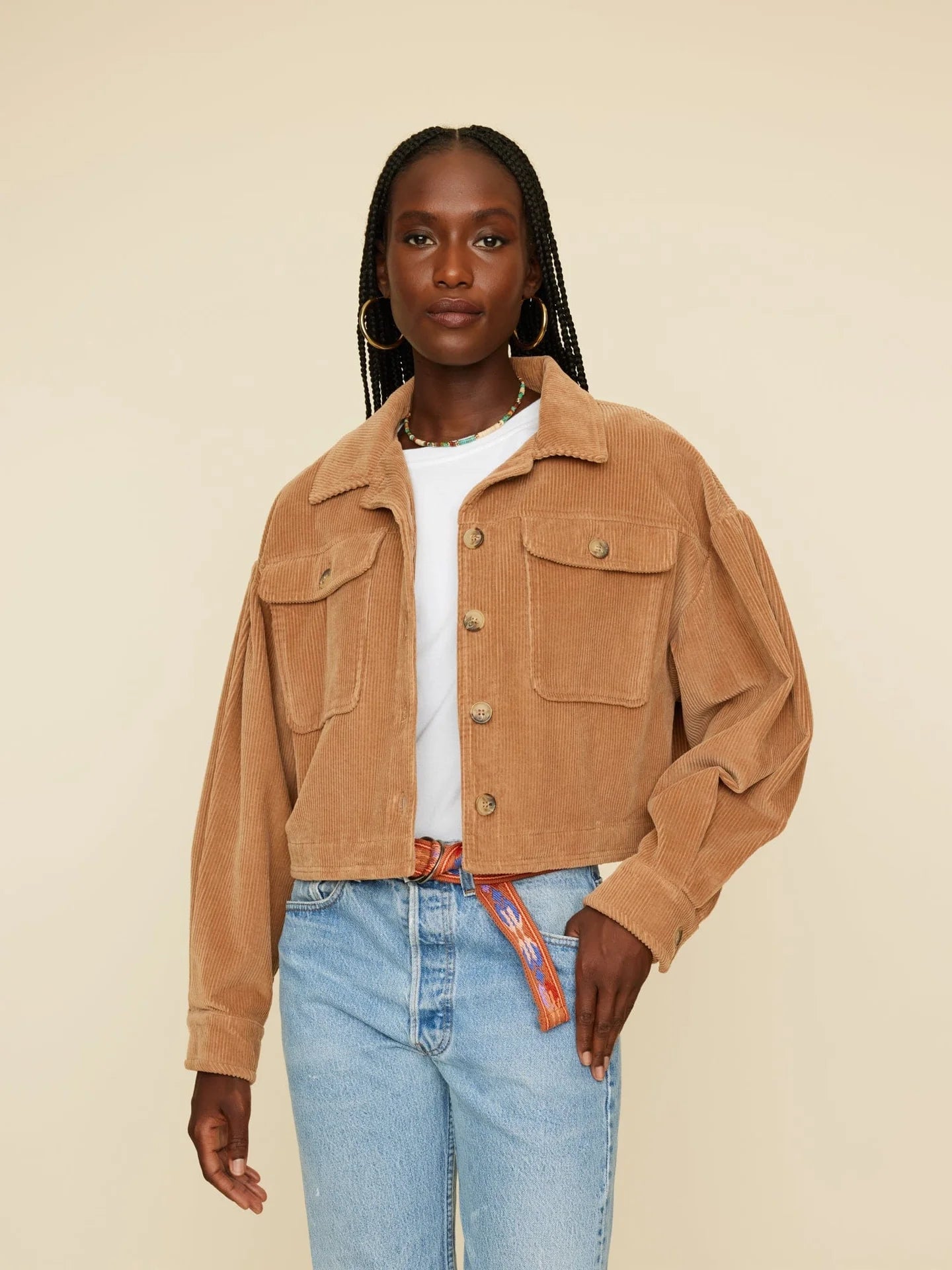 Almond Tobin Jacket - JoeyRae