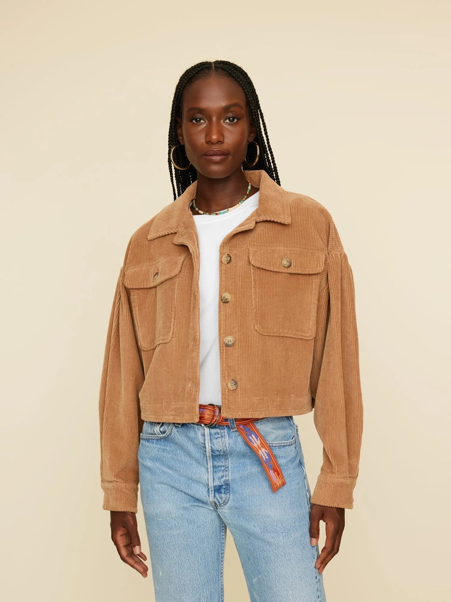 Almond Tobin Jacket - JoeyRae
