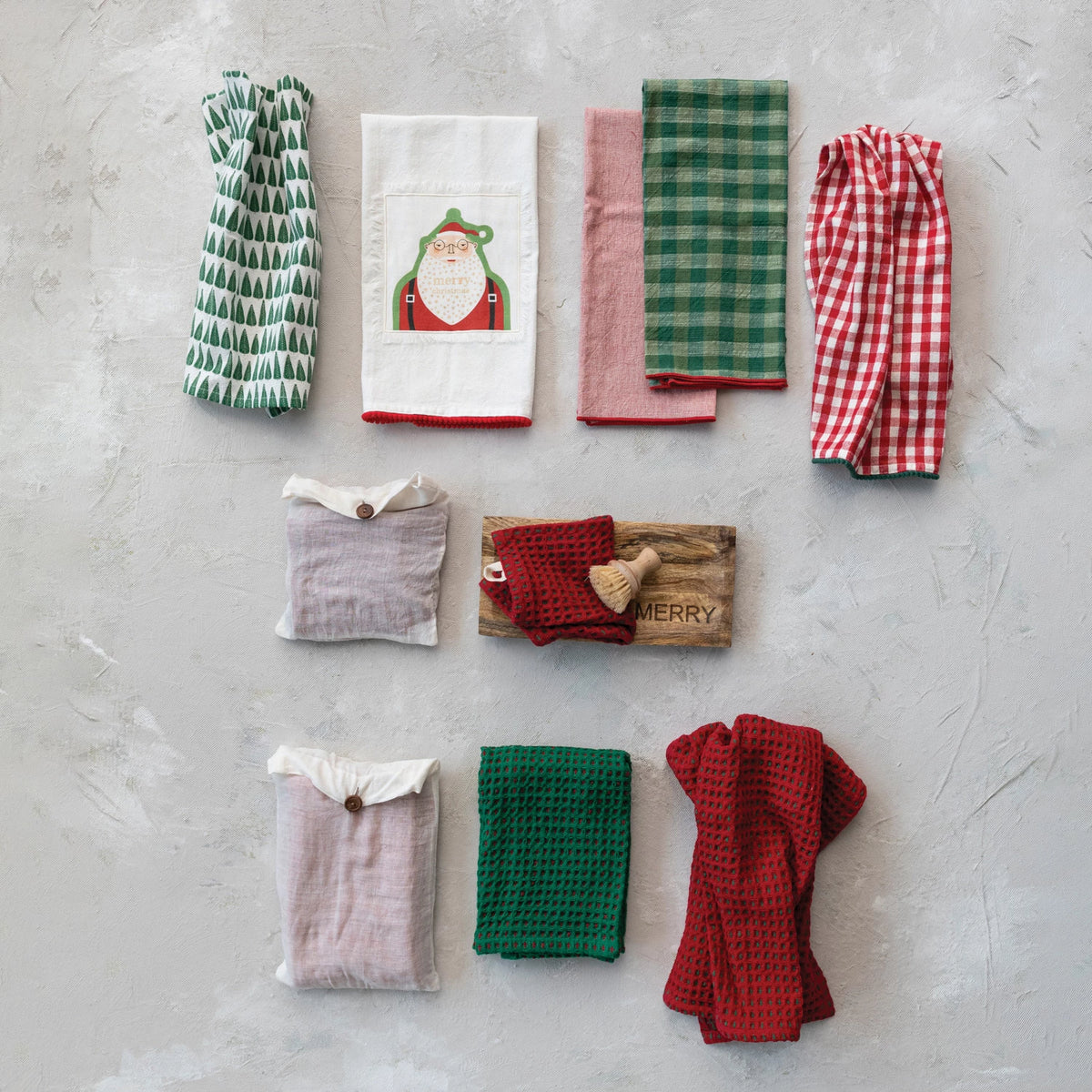 Set of Cotton Waffle Weave Tea Towels - JoeyRae
