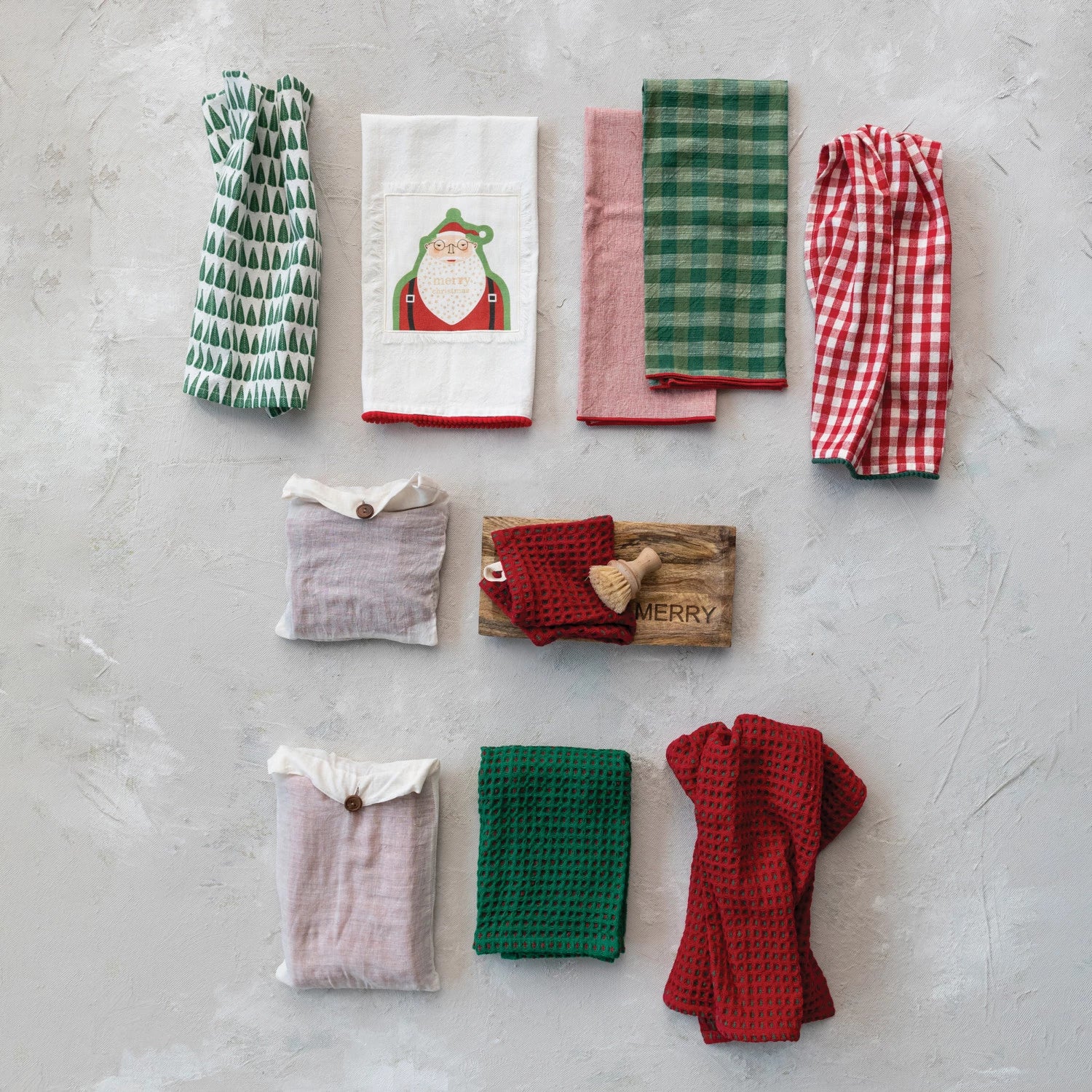 Set of Cotton Waffle Weave Tea Towels - JoeyRae