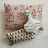 Holiday Icon Woven Lumbar Pillow - JoeyRae