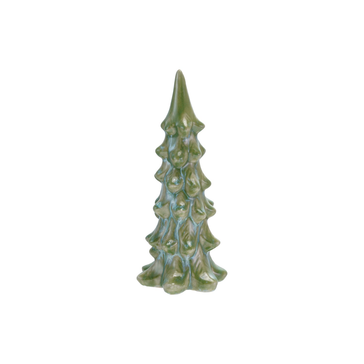 Blue & Green Glaze Stoneware Tree - JoeyRae