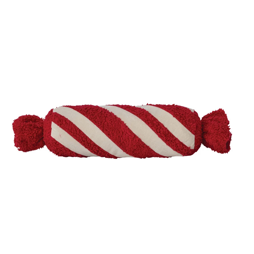 Candy Sherpa Bolster Pillow - JoeyRae