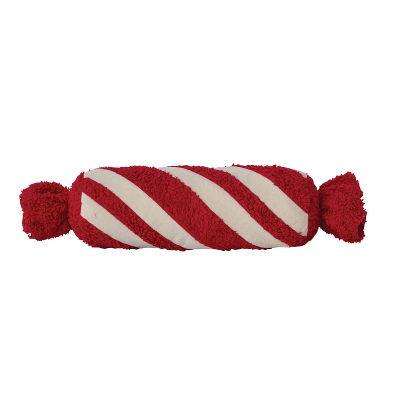 Candy Sherpa Bolster Pillow - JoeyRae