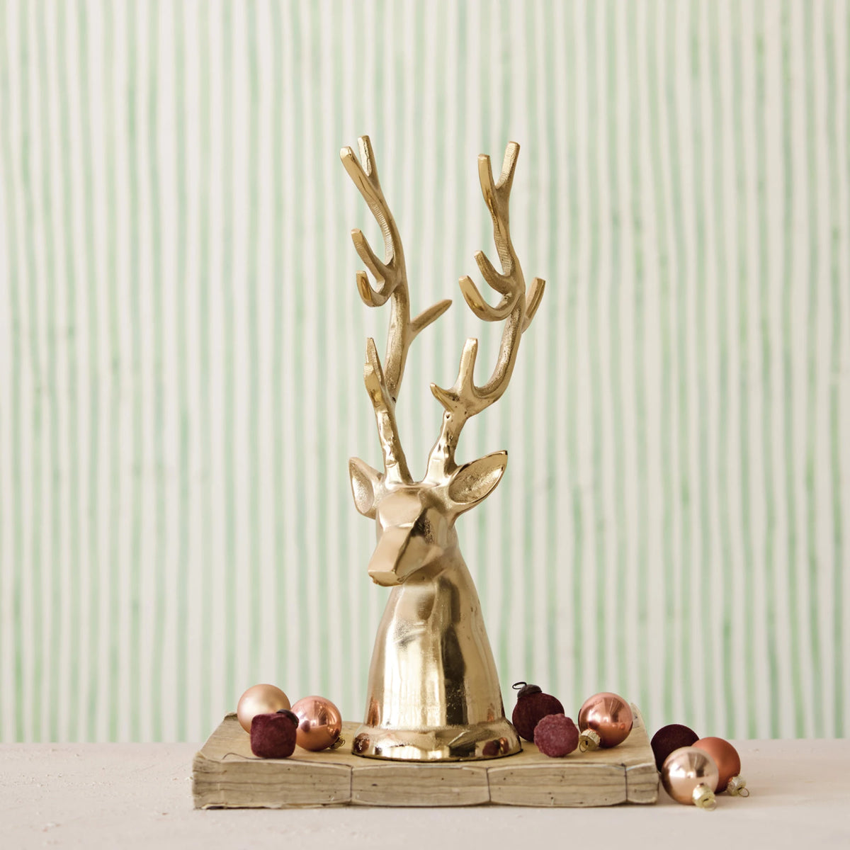 Cast Aluminum Reindeer Head - JoeyRae