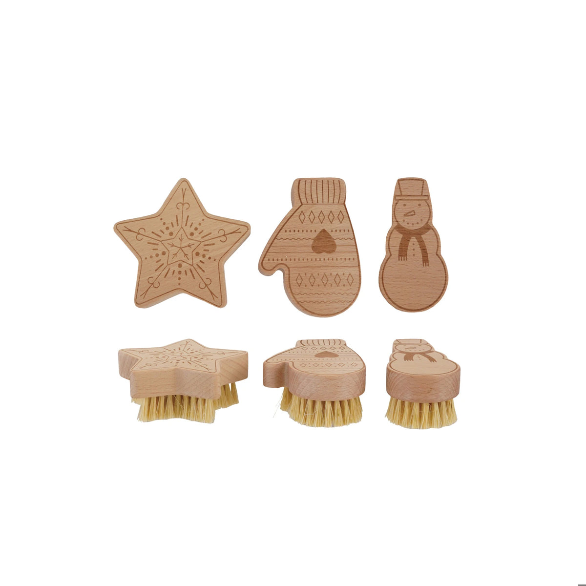 Holiday Shaped Dish Brush - JoeyRae