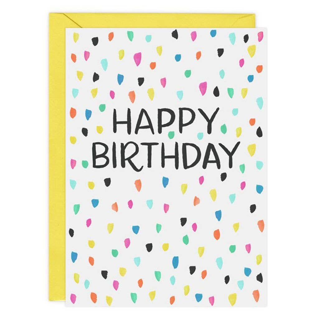 Confetti Birthday Card - JoeyRae
