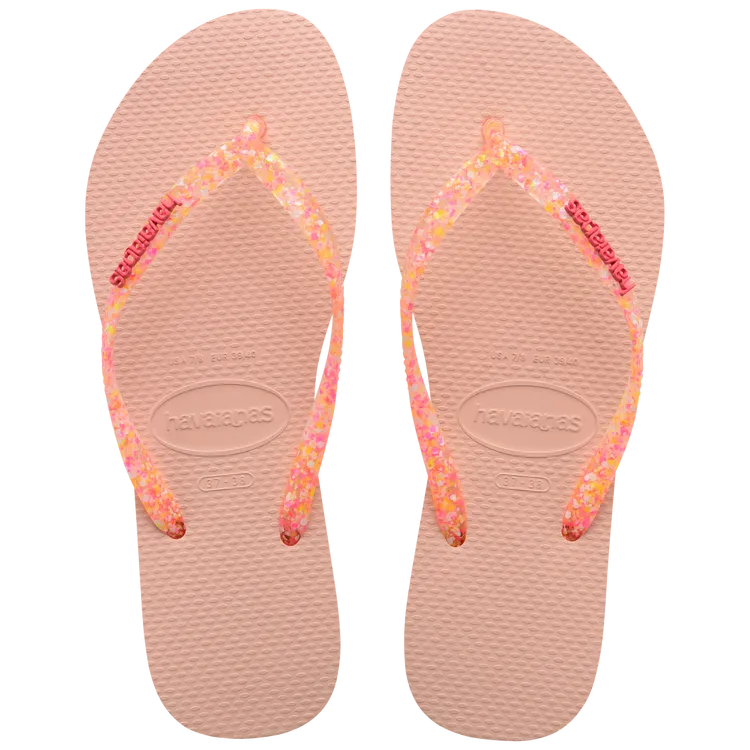 Slim Logo Metallic Sandal - JoeyRae