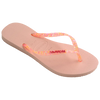Slim Logo Metallic Sandal - JoeyRae
