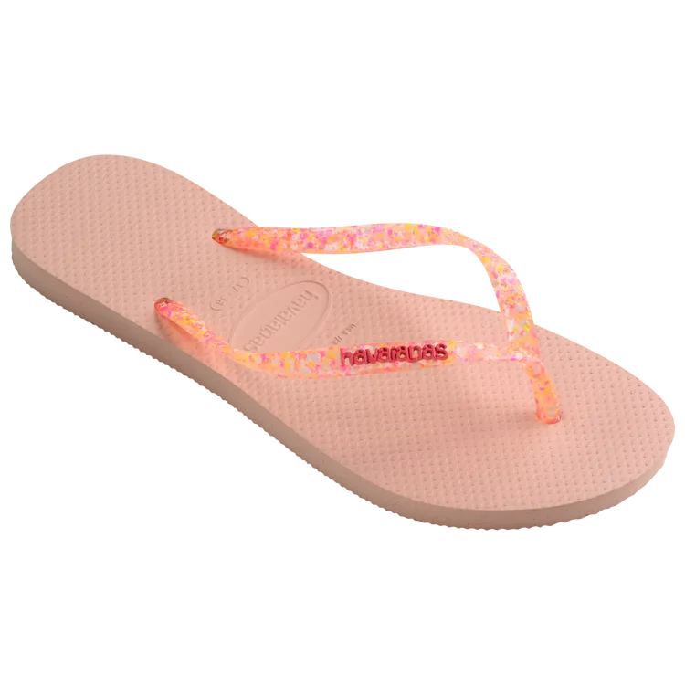 Slim Logo Metallic Sandal - JoeyRae