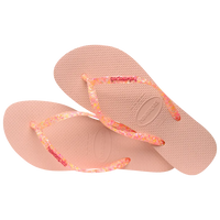 Slim Logo Metallic Sandal - JoeyRae