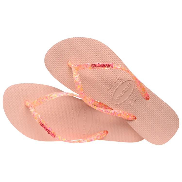 Slim Logo Metallic Sandal - JoeyRae