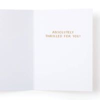 Best Wishes Bride Greeting Card - JoeyRae