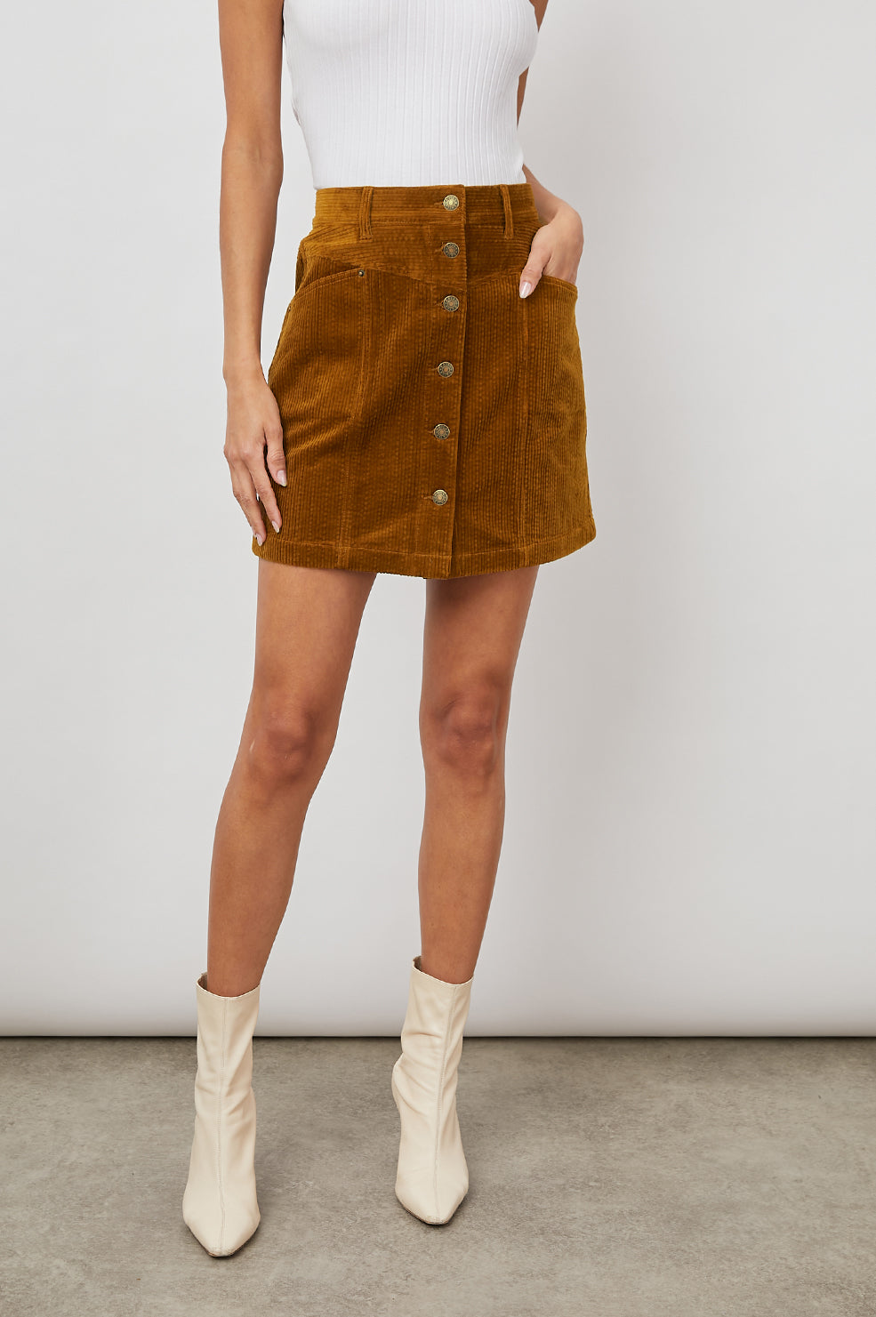 Canyon Skirt Ground Cinnamon - JoeyRae