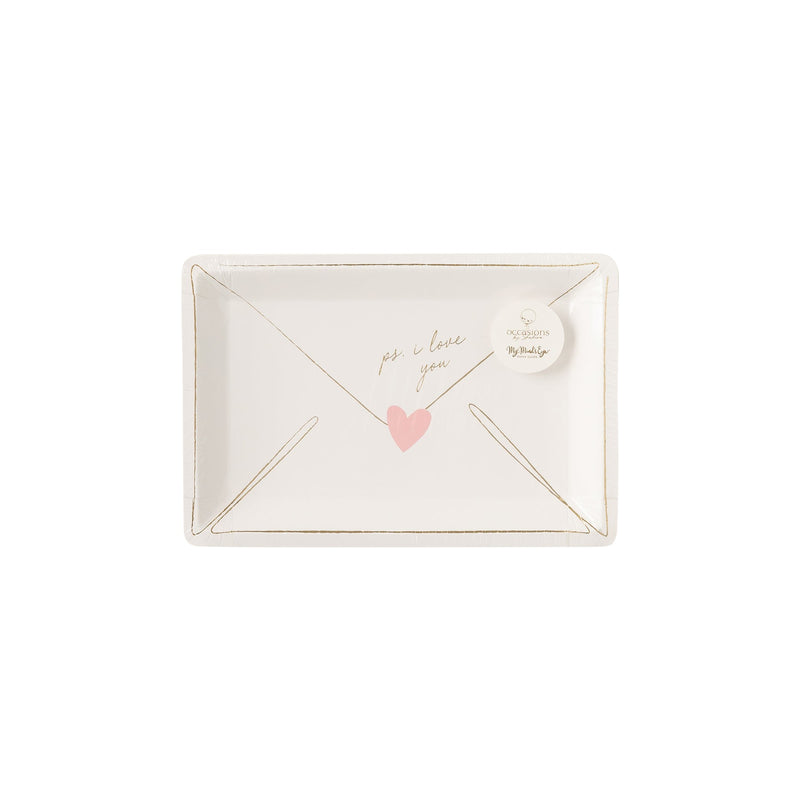 Valentine Love Notes Plate - JoeyRae