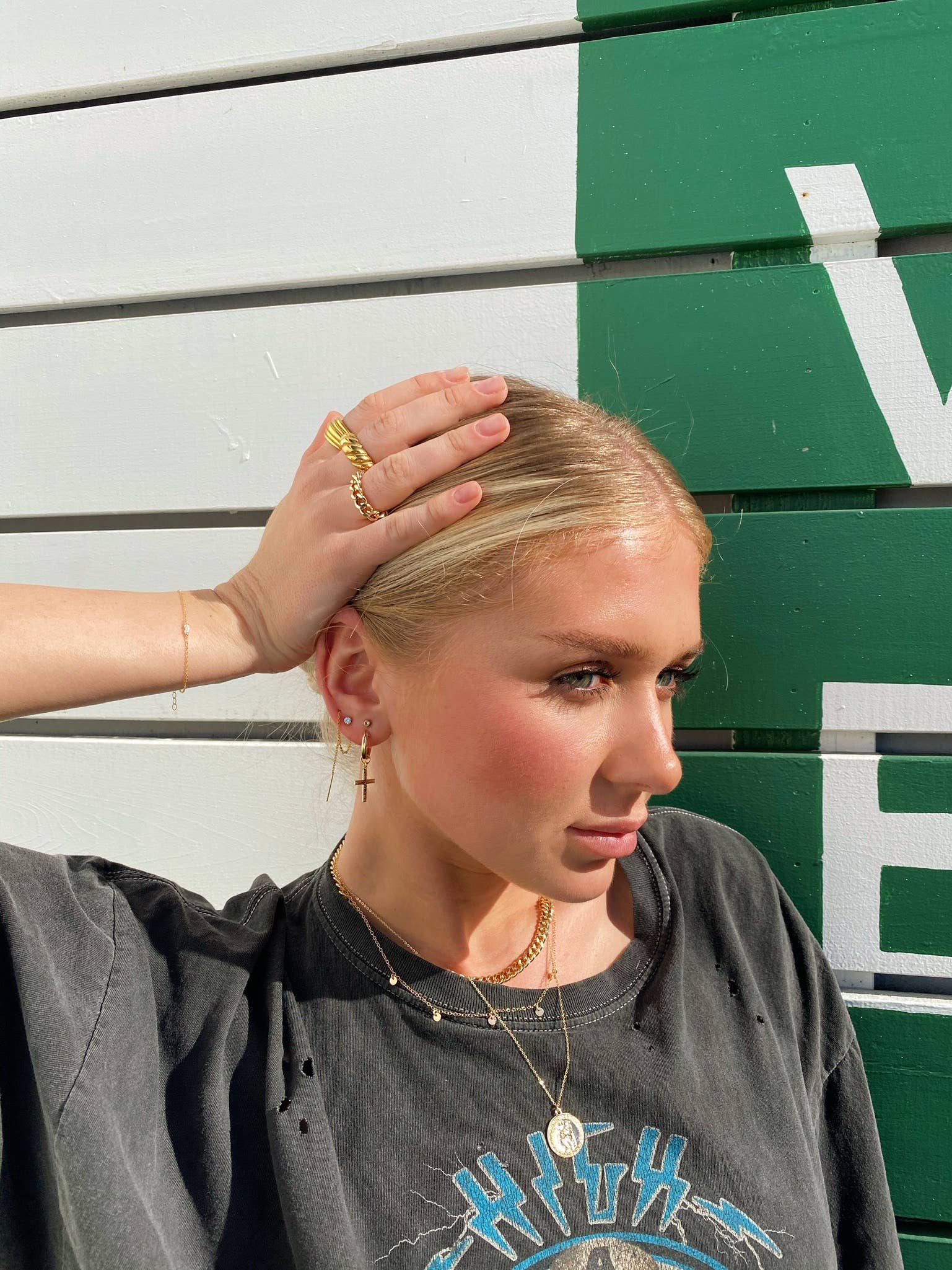 Five Coin Necklace - JoeyRae