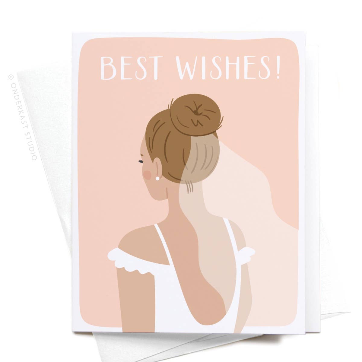 Best Wishes Bride Greeting Card - JoeyRae