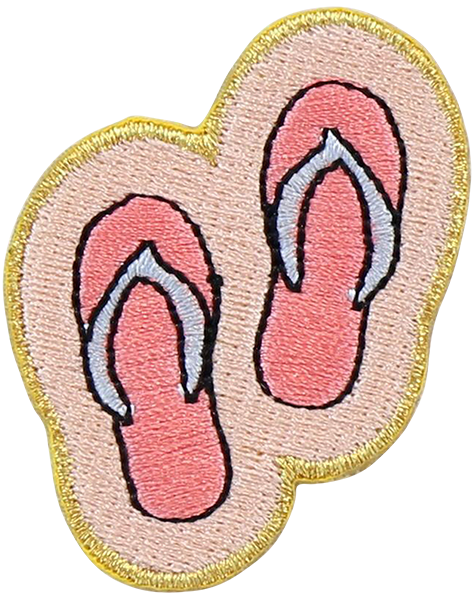 Flip Flops Patch - JoeyRae