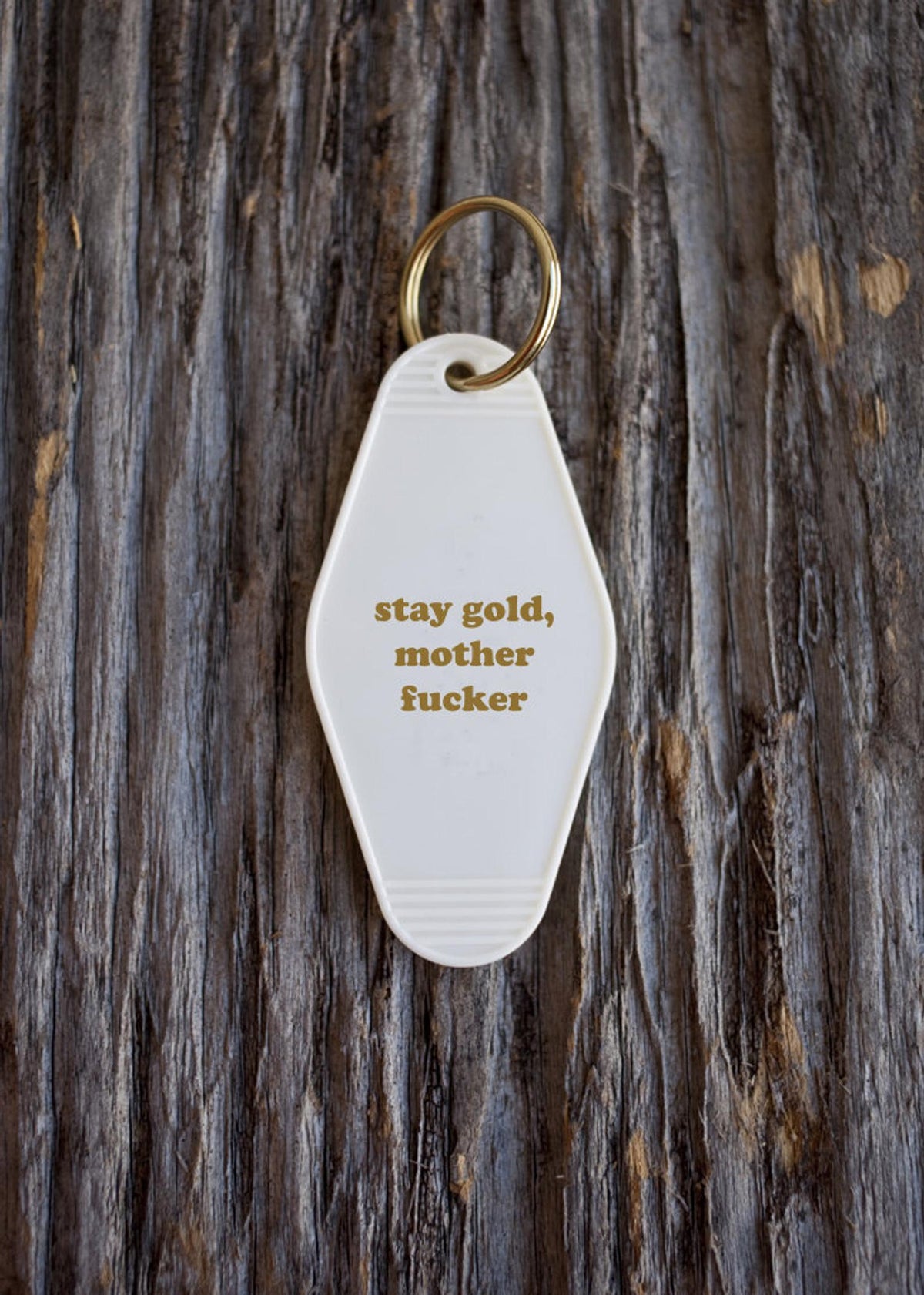 Stay Gold Key Tag - JoeyRae