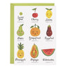 Fruit Pregnancy Card - JoeyRae