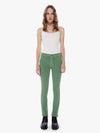 Mid Rise Dazzler Ankle Fray Juniper - JoeyRae