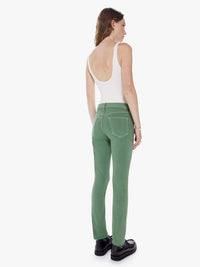 Mid Rise Dazzler Ankle Fray Juniper - JoeyRae